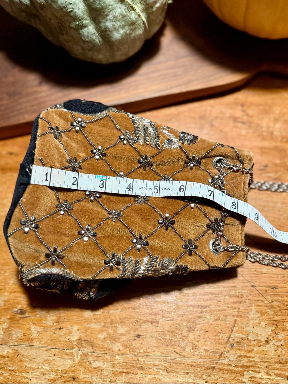 Free People Vintage Beaded Velvet Treasure Pouch - Picture 9 of 14